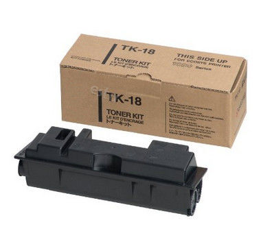 FS1020 FS1118 Kyocera Toner Cartridges TK18 Χωρητικότητα Περίπου 7200 σελίδες