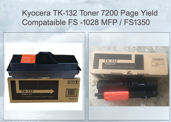 Συμβατός Tk-132 Tk132 Μαύρος τόνος για την Kyocera Mita Fs-1028mfp Fs-1300d Fs-1350