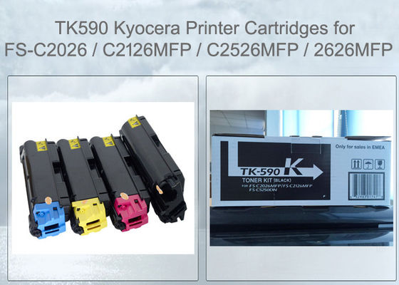 Κύκνος τόνος Kyocera TK590K Μαύρο Για FS-C2526 C2626 M6026 M6526