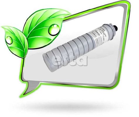 6110D / 6075 Ανακύκλωση δοχείου γραφίτη μελάνης ricoh για φωτοαντιγραφικό