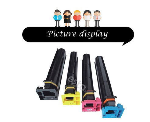 Konica Minolta TN - 611 CMYK Καρτόνι Τόνου Χρώματος Για Τυπωτή Bizhub C451 / C550