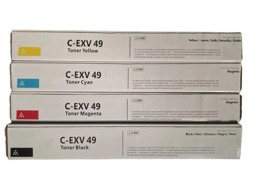 Συσκευασία πολλαπλών τεμαχίων Canon C-EXV 49 Μαύρο Τόνερ για Canon C3226i C3320 C3325 C3020 3330 3520 3525