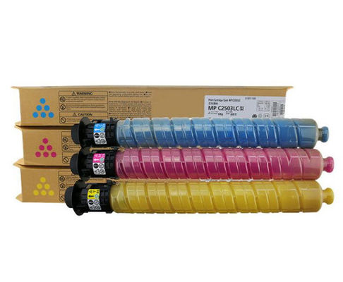 Έγχρωμο Toner φυλλαδίου MPC2503 για Ricoh Aficio MP C2503sp / MP C2011sp / MP C2003sp