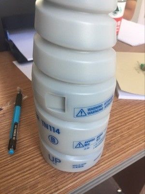 Συμβατή κασέτα Konica Minolta TN114 2/PK τονωτικού - μαύρος γνήσιος
