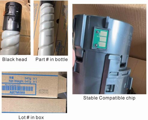 Σετ τόνερ CMYK σταθερής ποιότητας Konica Minolta TN328 για Bizhub C250i C300i, εύκολη εγκατάσταση