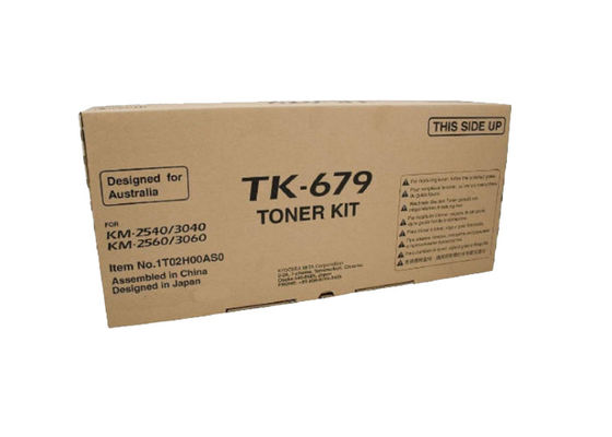 Πρότυπο TK - 679 μαύρο συμβατό Mita Kyocera 2560 αντιγραφέας 20000 τονωτικού σελίδες