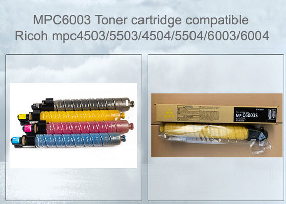 Mp C6003 Cymk Toner Cartridge Εκτυπωτή Συμβατό Για Mpc4503 Με Τσιπ