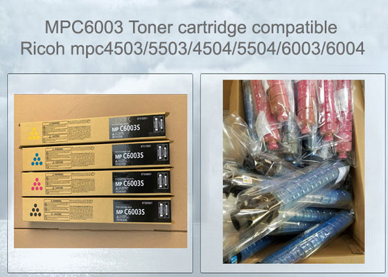 Λάιζερ Toner Cartridge Mp C6003 Toner Compatible Mp C5503 Mpc4503 Εκτυπωτής
