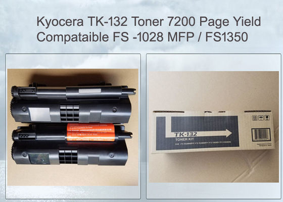 Συμβατός Tk-132 Tk132 Μαύρος τόνος για την Kyocera Mita Fs-1028mfp Fs-1300d Fs-1350