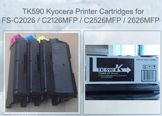 Κύκνος τόνος Kyocera TK590K Μαύρο Για FS-C2526 C2626 M6026 M6526