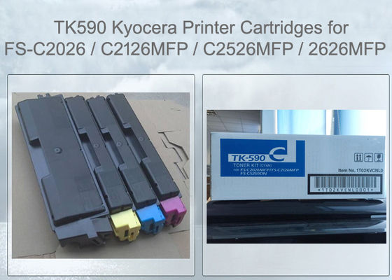 Kyocera TK590C Τόνος Cartridge Cyan FS-C2526 C2626