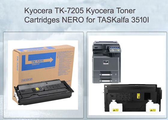 Τονωτικό 3510i TK7205 Mita TASKalfa Kyocera για το πολυσύνθετο φωτοτυπικό μηχάνημα B/W
