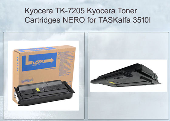 Συμβατή κασέτα tk-7205 τονωτικού Kyocera καλής ποιότητας με τις αιχμηρές τραγανές τυπωμένες ύλες