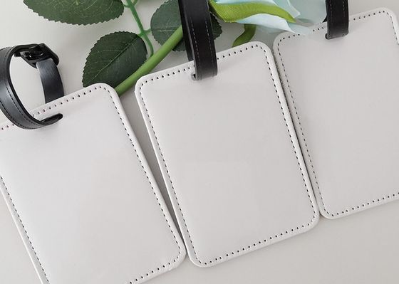 Δερμάτινα προϊόντα υπολίμανσης κενά Ετικέτα αποσκευών με λάμψη ή κάρτα
