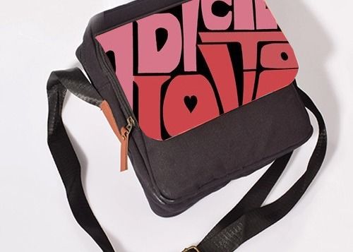 Φθηνή υπολίμανση κενή τσάντα ώμου Τσάντα αγγελιοφόρου εκτυπώσιμη για φοιτητές