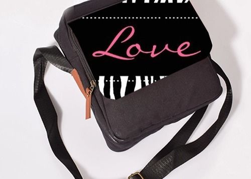 Φθηνή υπολίμανση κενή τσάντα ώμου Τσάντα αγγελιοφόρου εκτυπώσιμη για φοιτητές